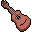 pixel art of a guitar